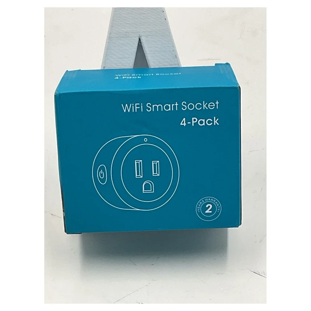 Amysen WiFi Smart Plug 4-Pack Alexa Google Home Compatible 10A YX-WS01 New